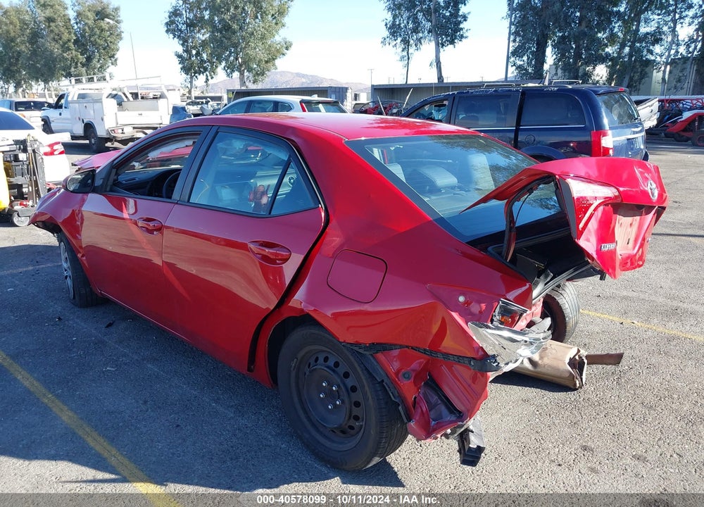 2018 TOYOTA COROLLA LE VIN: 2T1BURHE9JC103006