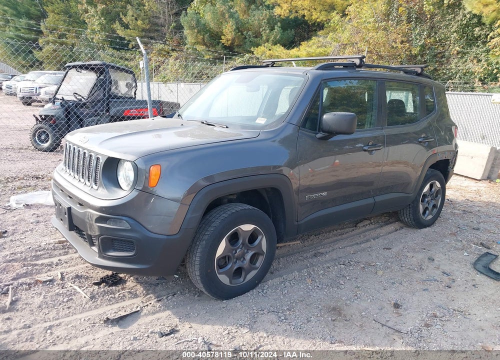 2016 JEEP RENEGADE SPORT VIN: ZACCJBAT9GPD26284
