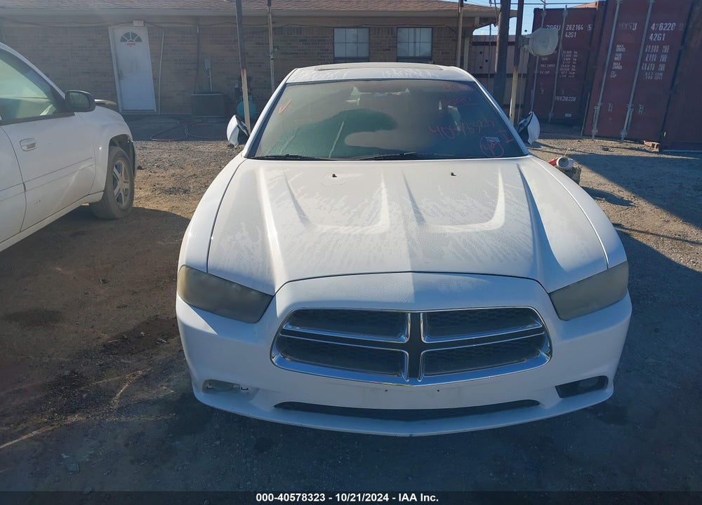 2012 DODGE CHARGER VIN: 2C3CDXHGXCH112868