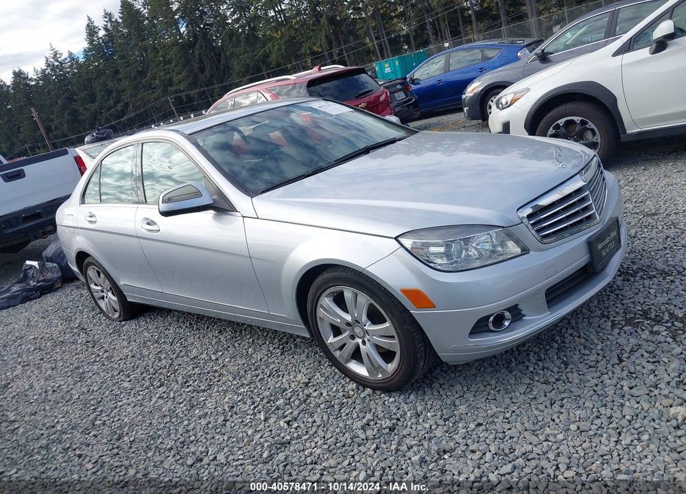 2008 MERCEDES-BENZ C 300 LUXURY/SPORT VIN: WDDGF54X78F131085