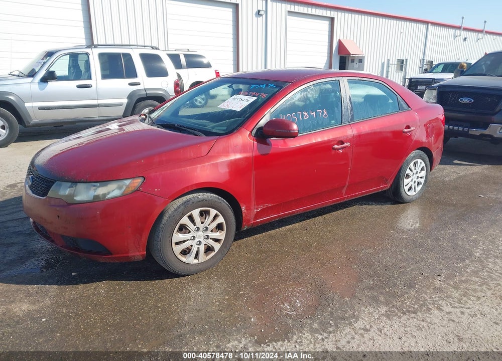 2011 KIA FORTE EX VIN: KNAFU4A25B5461090