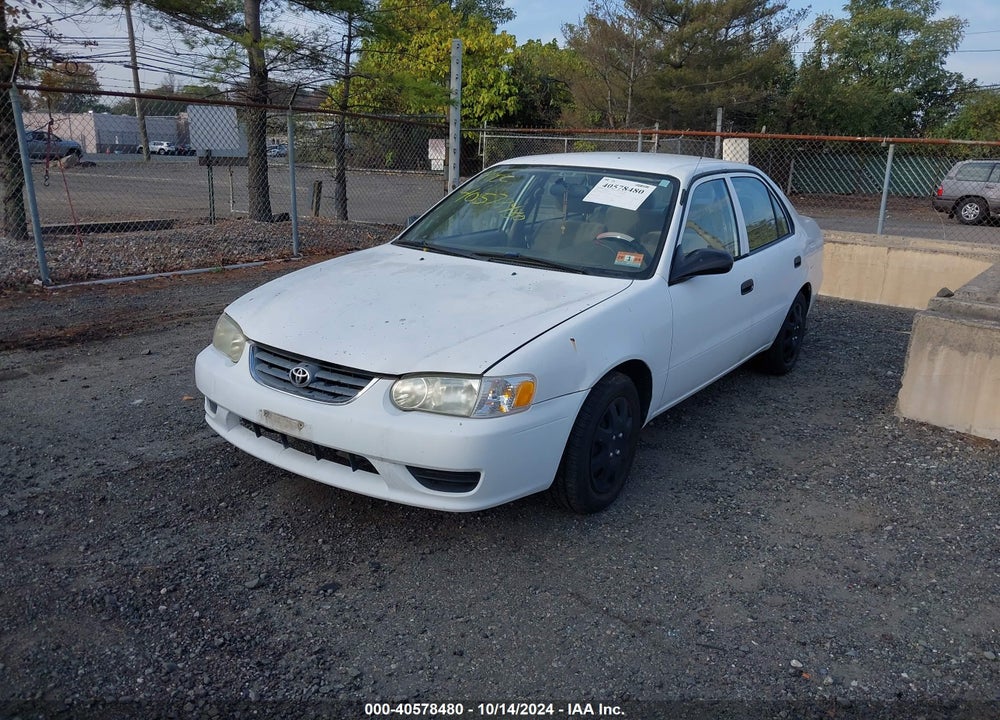 2002 TOYOTA COROLLA CE VIN: 2T1BR12E52C571537