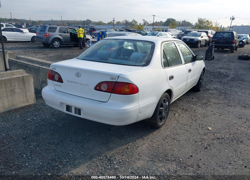 2002 TOYOTA COROLLA CE VIN: 2T1BR12E52C571537