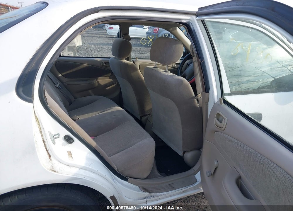 2002 TOYOTA COROLLA CE VIN: 2T1BR12E52C571537