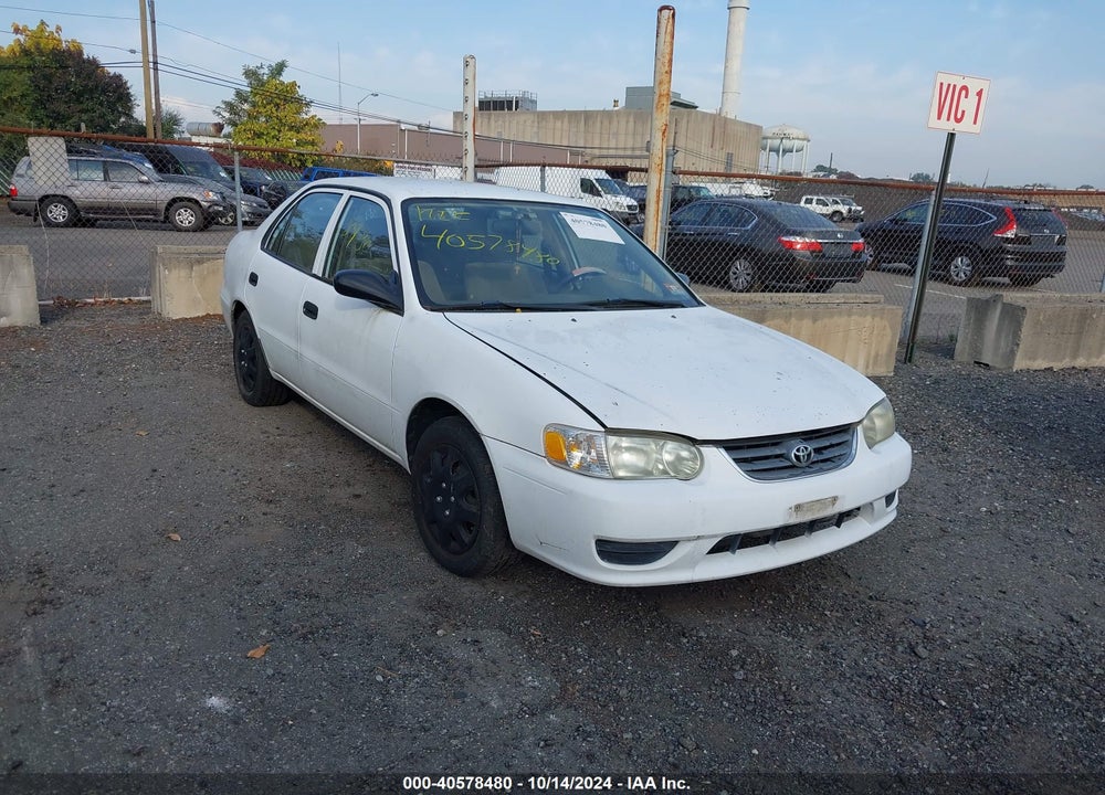 2002 TOYOTA COROLLA CE VIN: 2T1BR12E52C571537