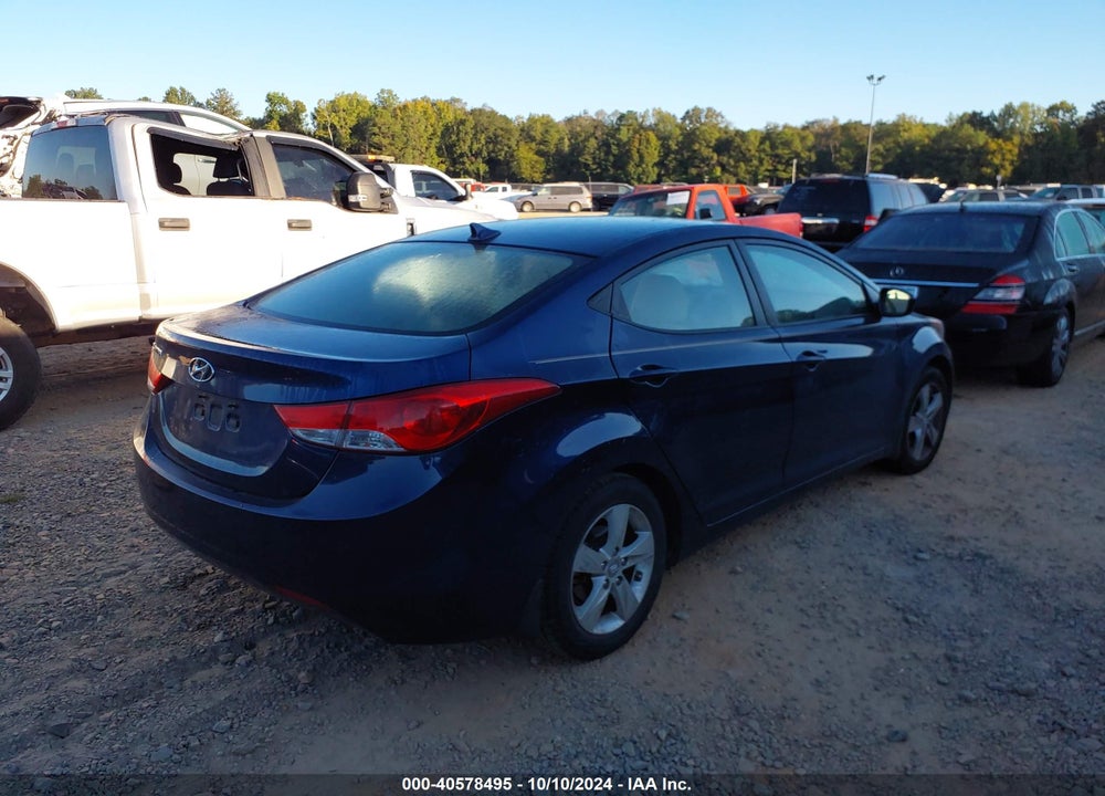 2013 HYUNDAI ELANTRA GLS VIN: KMHDH4AE1DU868529