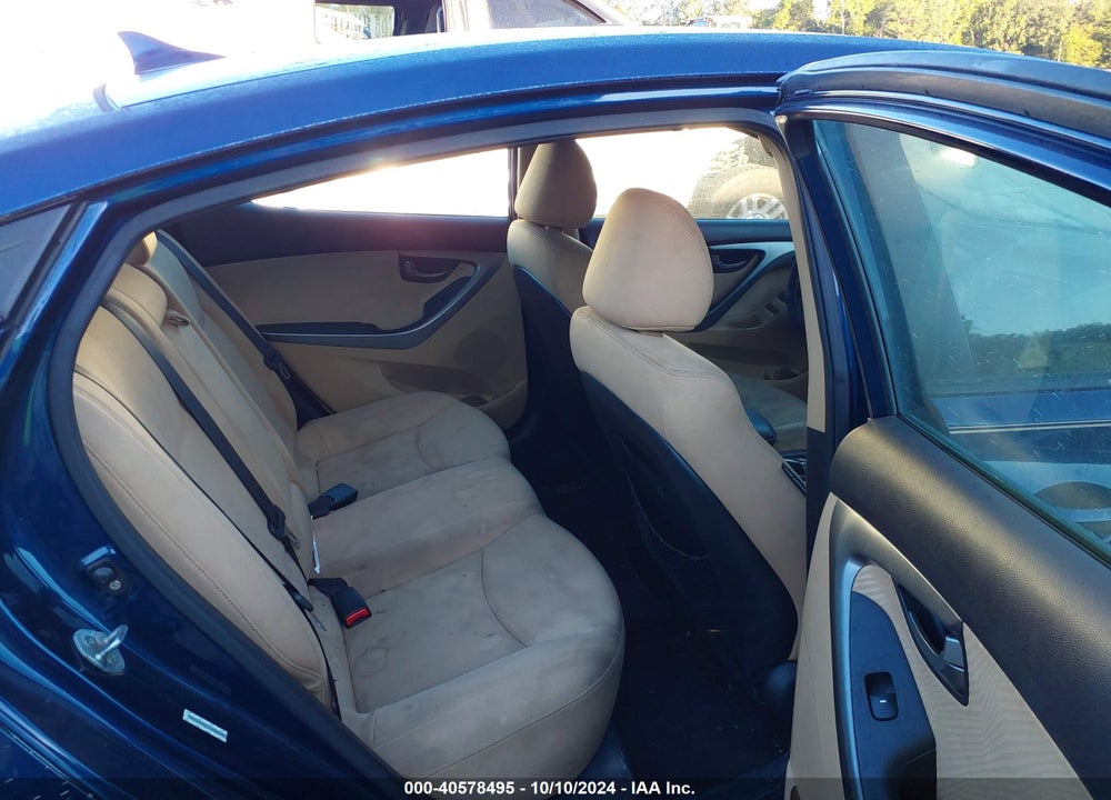 2013 HYUNDAI ELANTRA GLS VIN: KMHDH4AE1DU868529