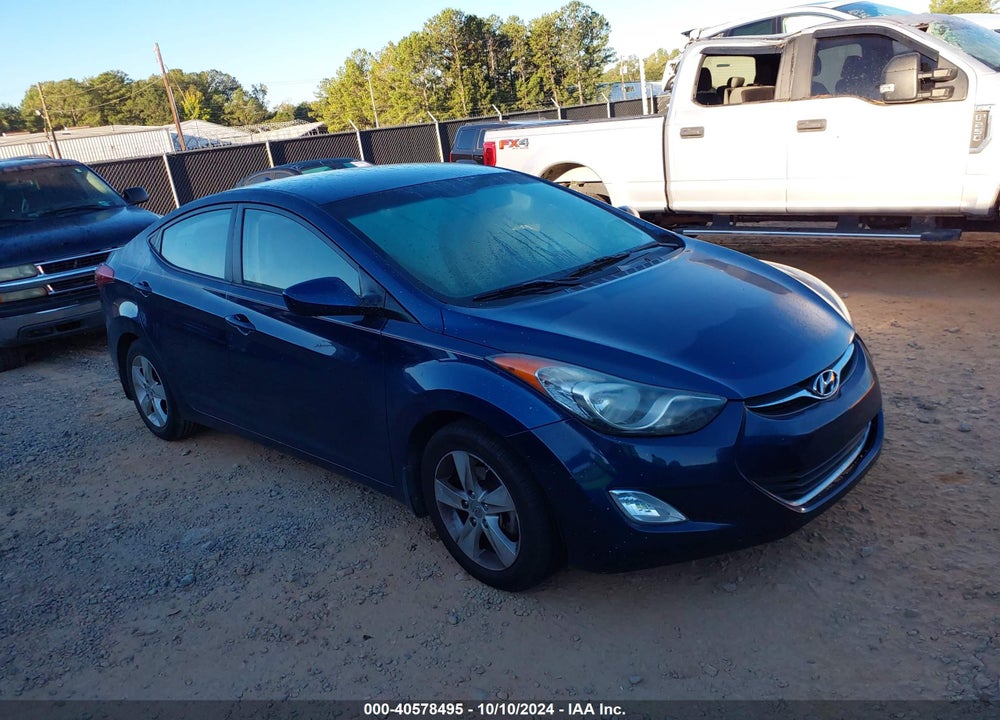 2013 HYUNDAI ELANTRA GLS VIN: KMHDH4AE1DU868529
