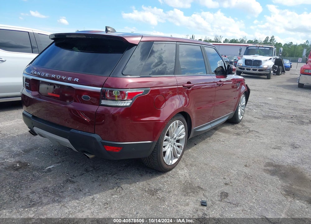 2017 LAND ROVER RANGE ROVER SPORT 3.0L V6 SUPERCHARGED SE VIN: SALWG2FV9HA693220