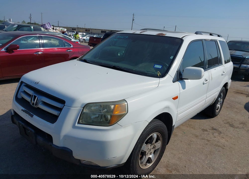 2006 HONDA PILOT EX-L VIN: 5FNYF28636B046745