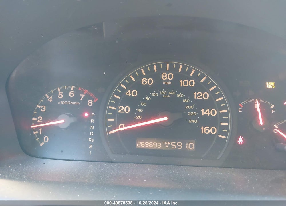2004 HONDA ACCORD 2.4 EX VIN: 1HGCM56894A112048