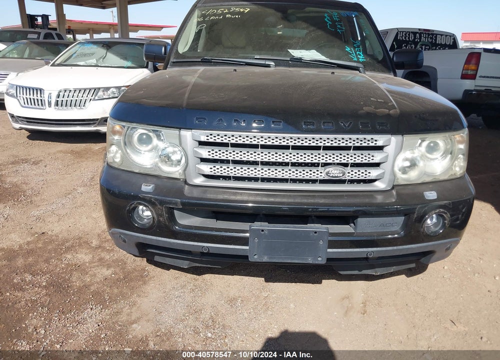 2006 LAND ROVER RANGE ROVER SPORT SUPERCHARGED VIN: SALSH23466A942996