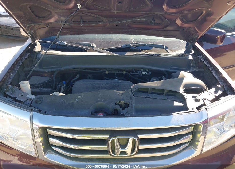 2014 HONDA PILOT EX-L VIN: 5FNYF3H52EB019905