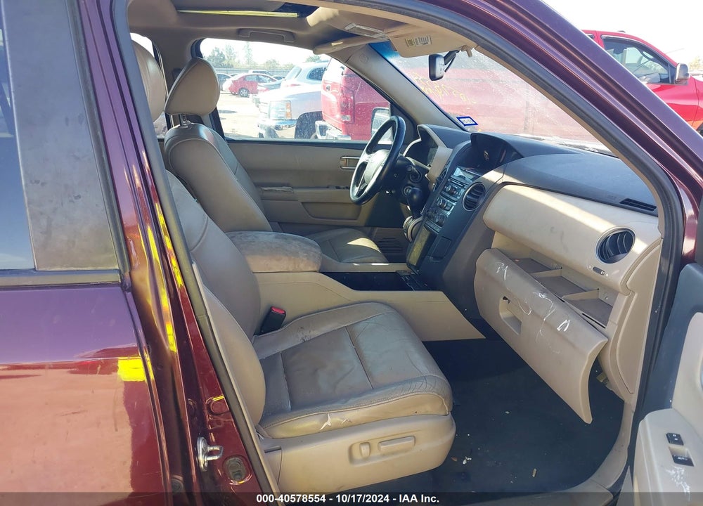 2014 HONDA PILOT EX-L VIN: 5FNYF3H52EB019905