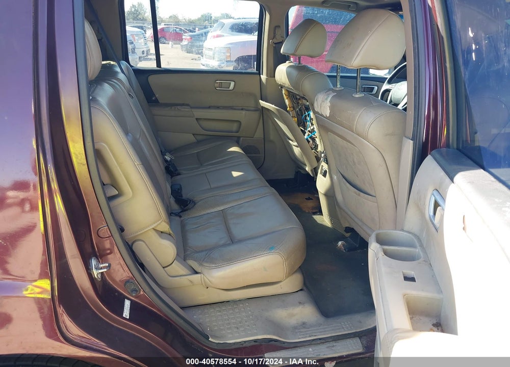 2014 HONDA PILOT EX-L VIN: 5FNYF3H52EB019905