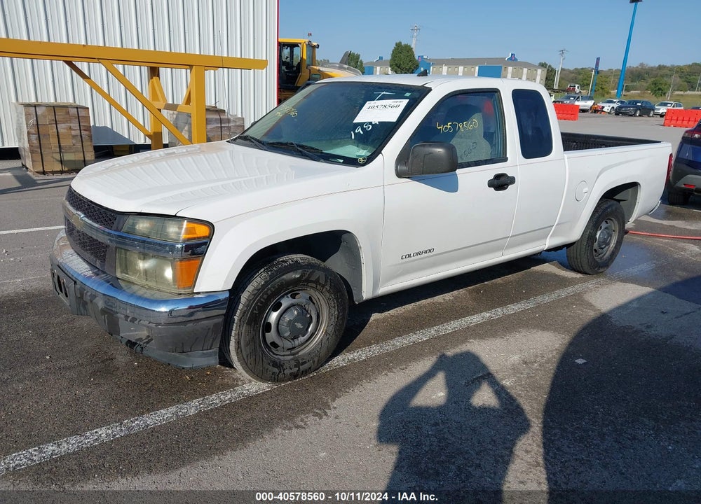 2005 CHEVROLET COLORADO VIN: 1GCCS196958198476