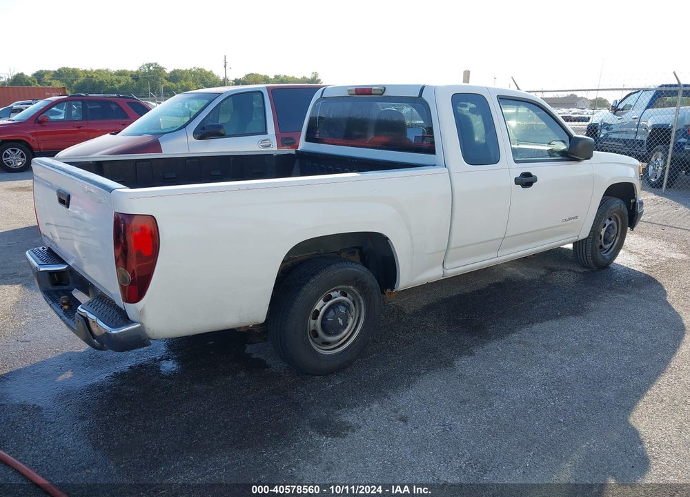 2005 CHEVROLET COLORADO VIN: 1GCCS196958198476