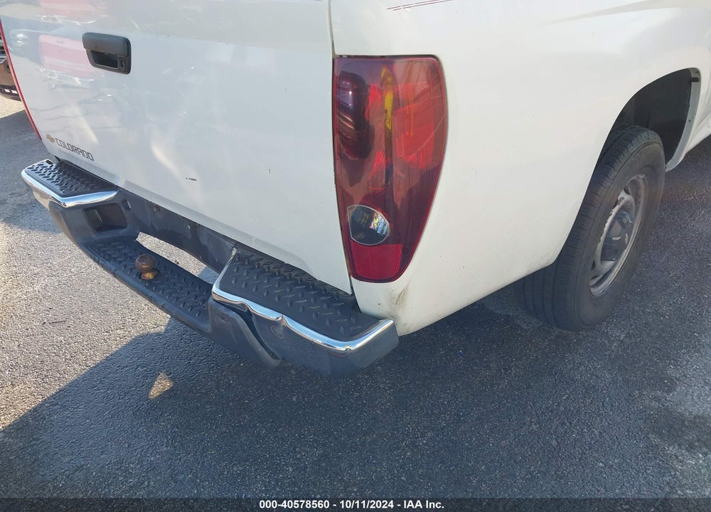 2005 CHEVROLET COLORADO VIN: 1GCCS196958198476