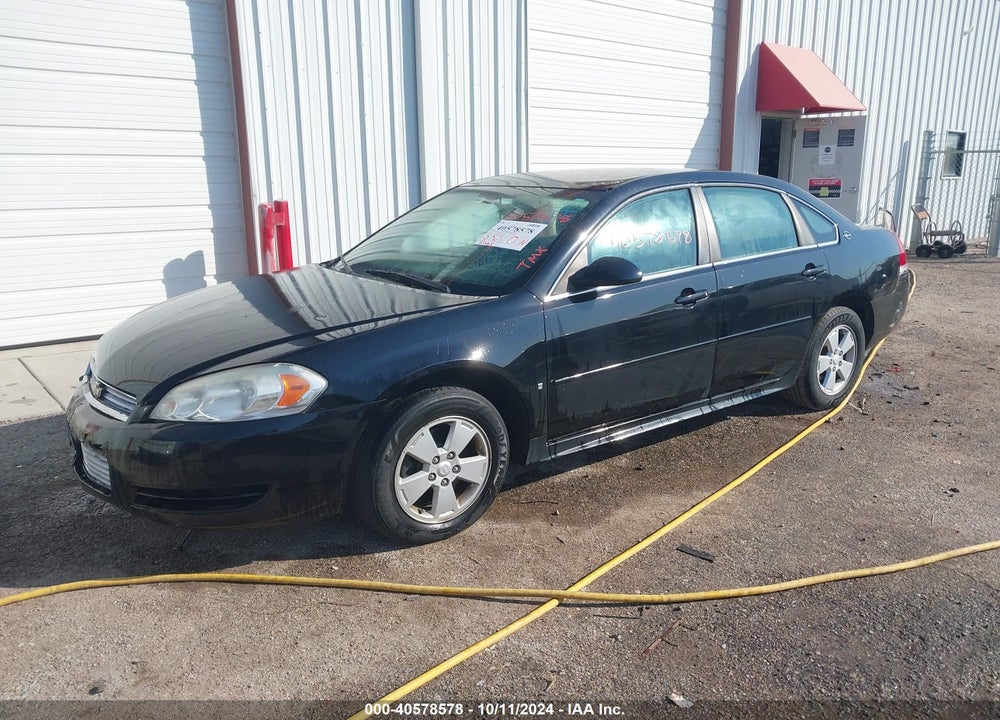 2009 CHEVROLET IMPALA LT VIN: 2G1WT57N991308553