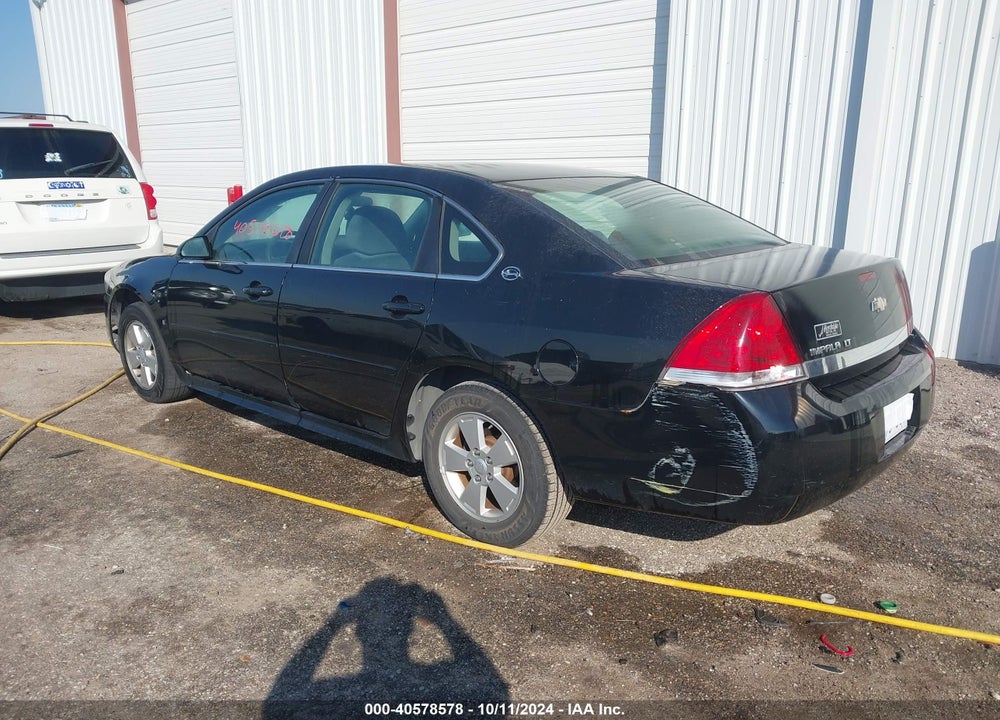 2009 CHEVROLET IMPALA LT VIN: 2G1WT57N991308553