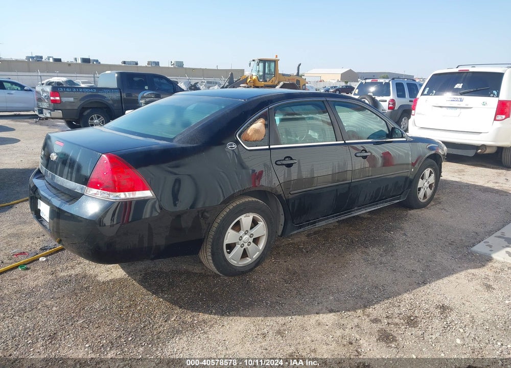 2009 CHEVROLET IMPALA LT VIN: 2G1WT57N991308553