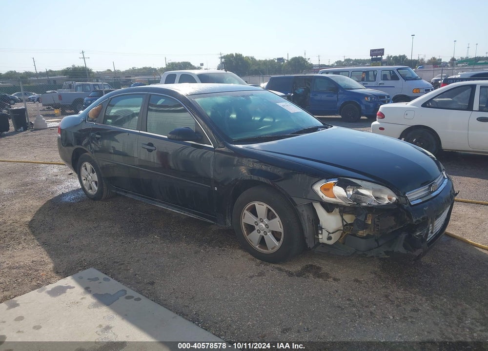 2009 CHEVROLET IMPALA LT VIN: 2G1WT57N991308553