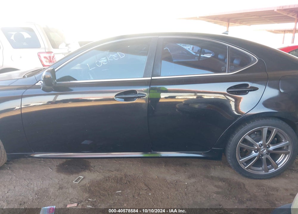 2008 LEXUS IS 250 VIN: JTHBK262885082130