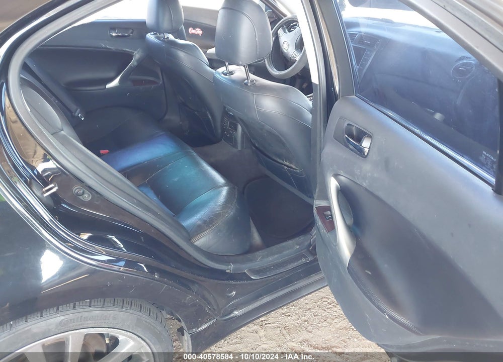 2008 LEXUS IS 250 VIN: JTHBK262885082130