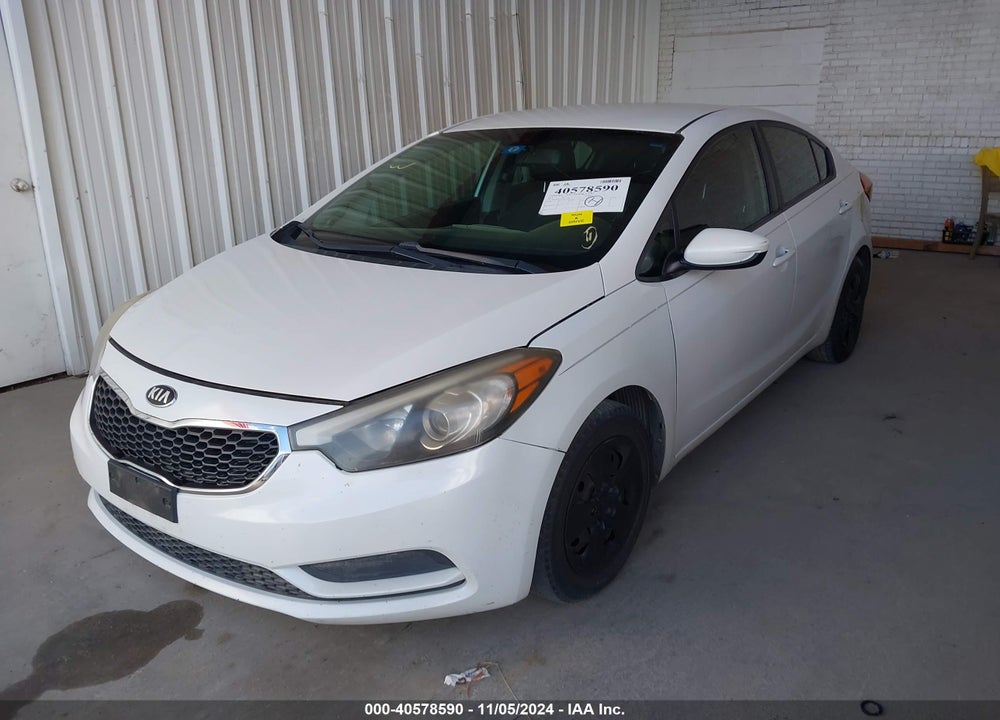 2014 KIA FORTE LX VIN: KNAFK4A6XE5058798