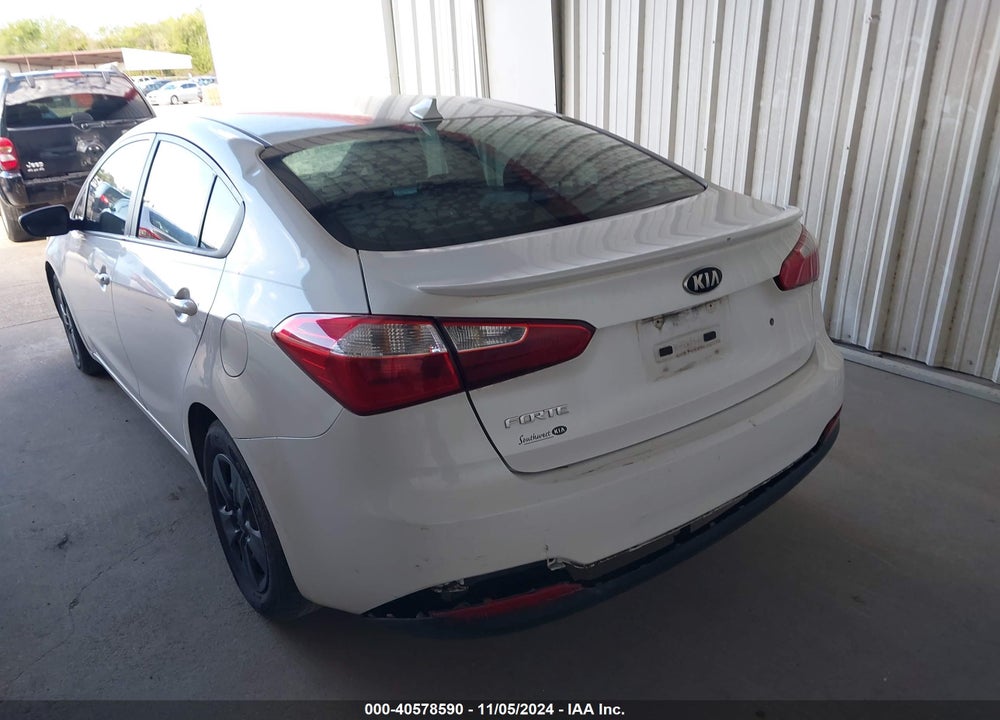 2014 KIA FORTE LX VIN: KNAFK4A6XE5058798