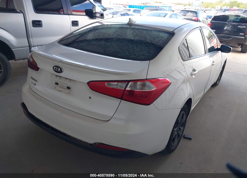 2014 KIA FORTE LX VIN: KNAFK4A6XE5058798
