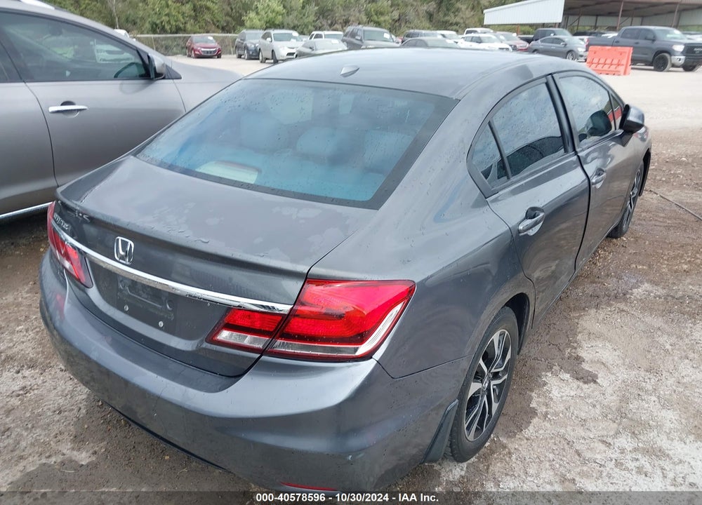 2013 HONDA CIVIC EX-L VIN: 2HGFB2F97DH509396