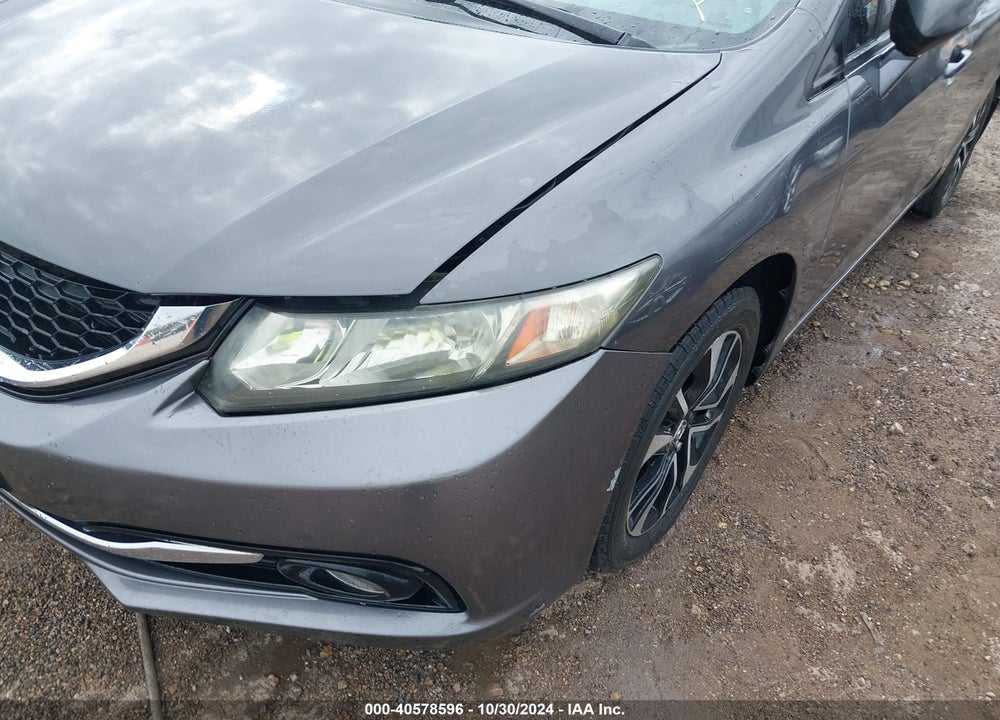2013 HONDA CIVIC EX-L VIN: 2HGFB2F97DH509396