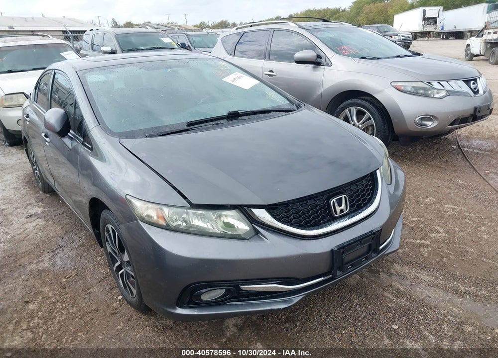 2013 HONDA CIVIC EX-L VIN: 2HGFB2F97DH509396