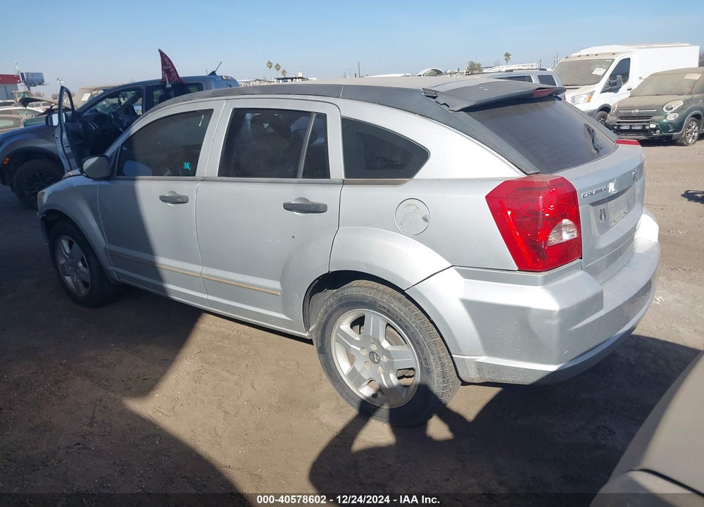 2008 DODGE CALIBER SE VIN: 1B3HB28B58D586120