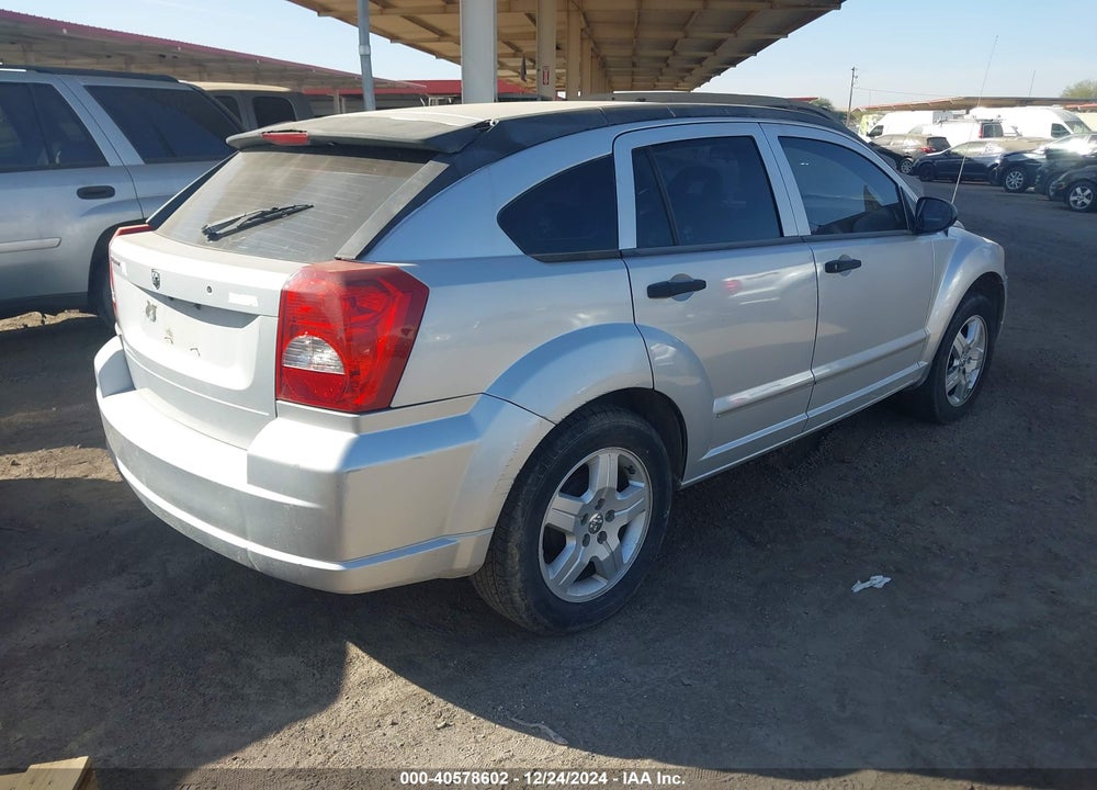 2008 DODGE CALIBER SE VIN: 1B3HB28B58D586120