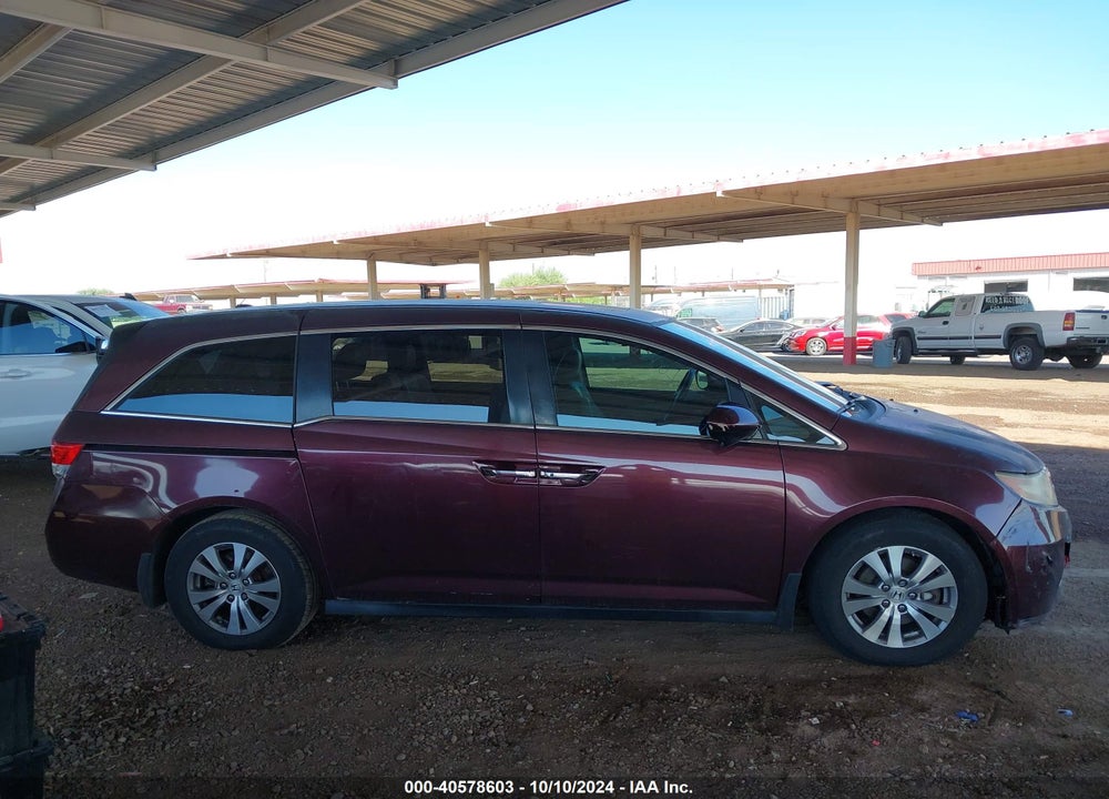 2015 HONDA ODYSSEY EX-L VIN: 5FNRL5H62FB005845