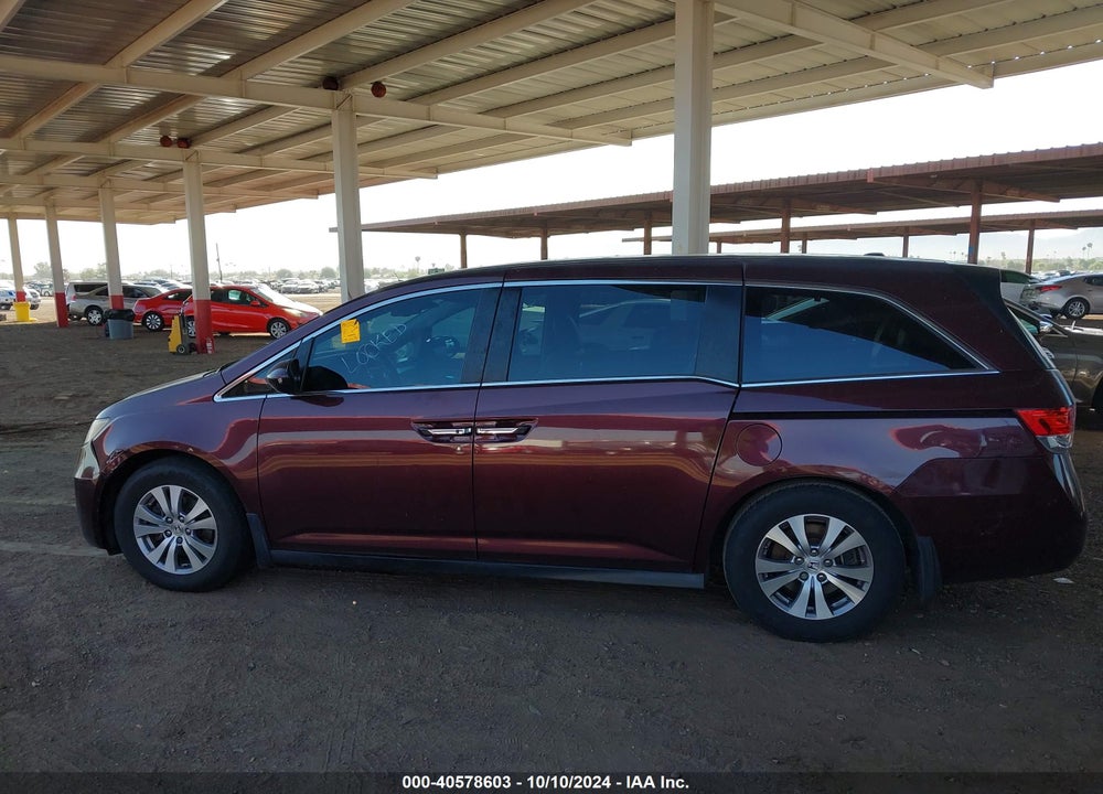 2015 HONDA ODYSSEY EX-L VIN: 5FNRL5H62FB005845