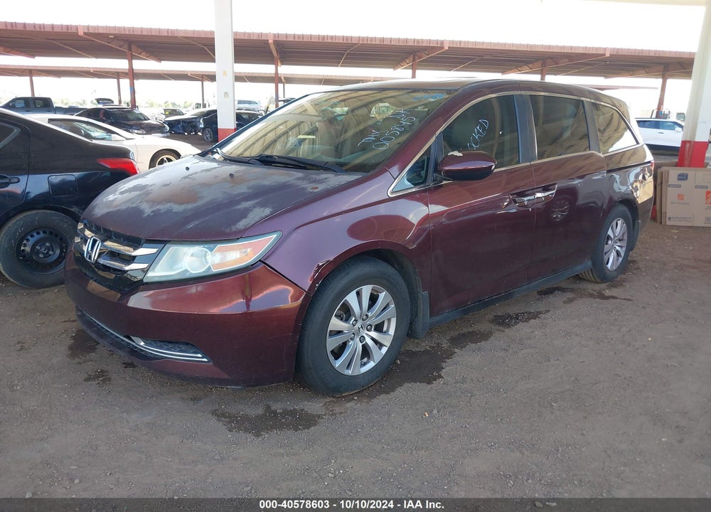2015 HONDA ODYSSEY EX-L VIN: 5FNRL5H62FB005845
