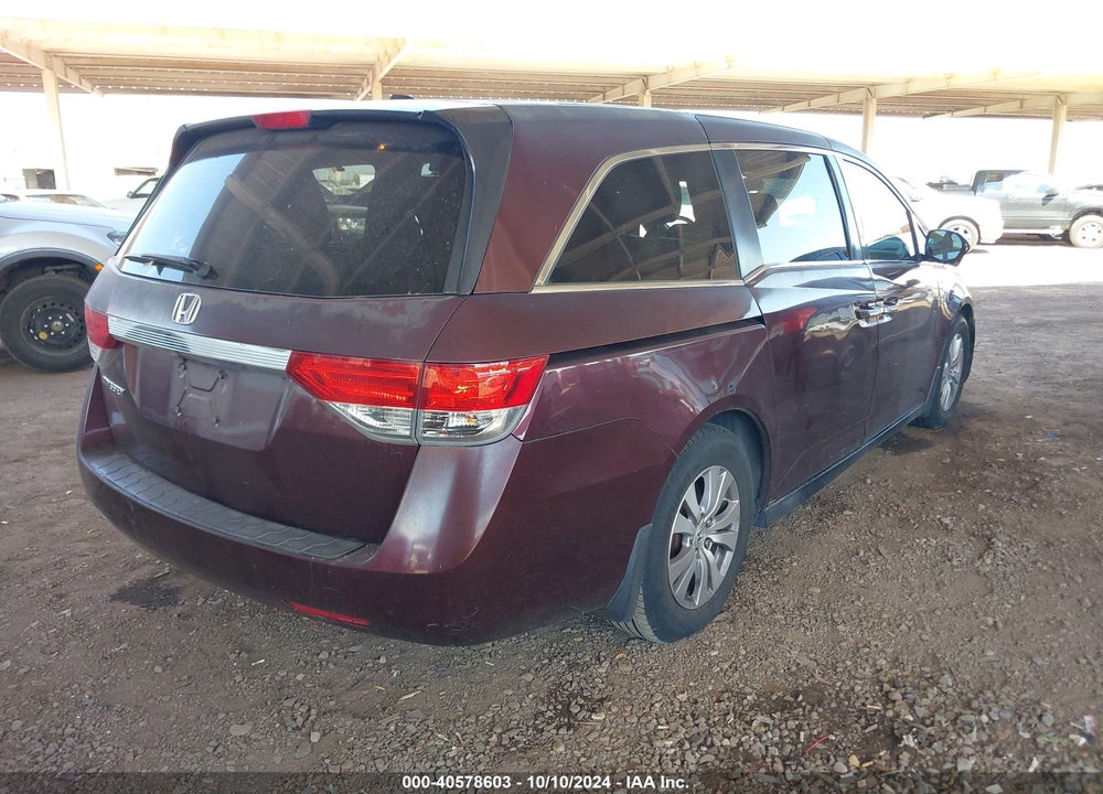 2015 HONDA ODYSSEY EX-L VIN: 5FNRL5H62FB005845