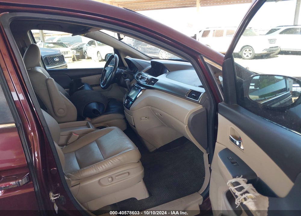 2015 HONDA ODYSSEY EX-L VIN: 5FNRL5H62FB005845
