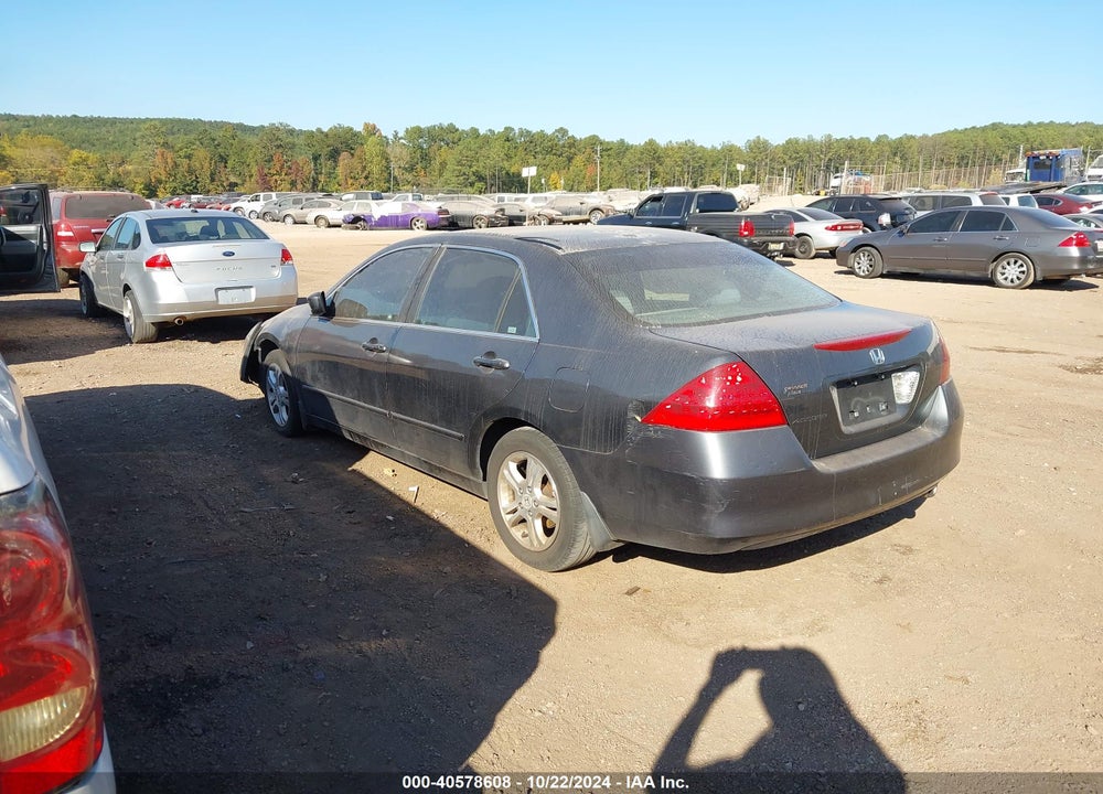 2007 HONDA ACCORD 2.4 SE VIN: 1HGCM56307A012798