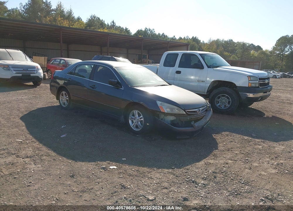 2007 HONDA ACCORD 2.4 SE VIN: 1HGCM56307A012798