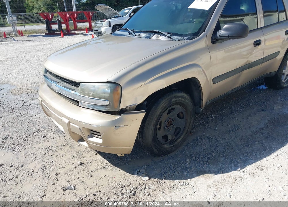 2005 CHEVROLET TRAILBLAZER LS VIN: 1GNDS13S152193759