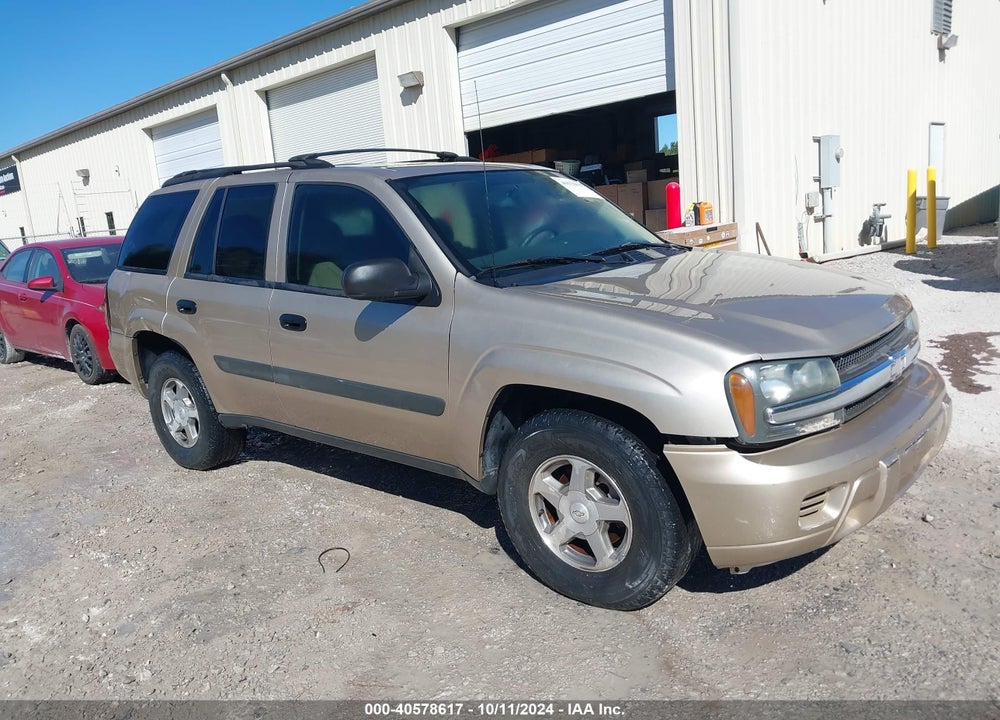 2005 CHEVROLET TRAILBLAZER LS VIN: 1GNDS13S152193759