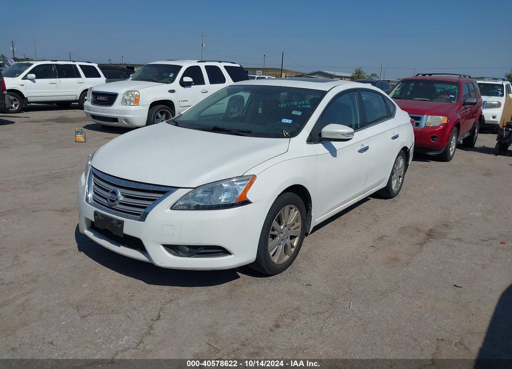 2015 NISSAN SENTRA SL VIN: 3N1AB7AP6FY225348