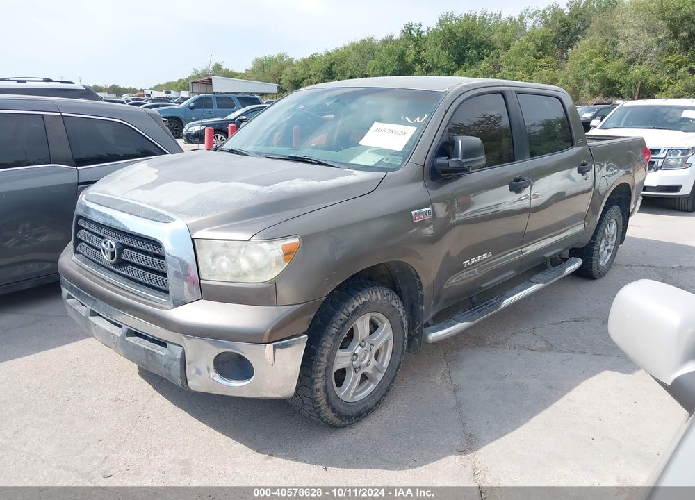 2007 TOYOTA TUNDRA SR5 5.7L V8 VIN: 5TBEV54137S460910