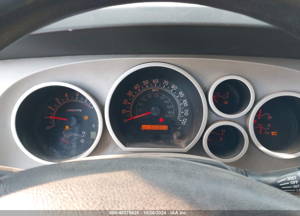 2007 TOYOTA TUNDRA SR5 5.7L V8 VIN: 5TBEV54137S460910