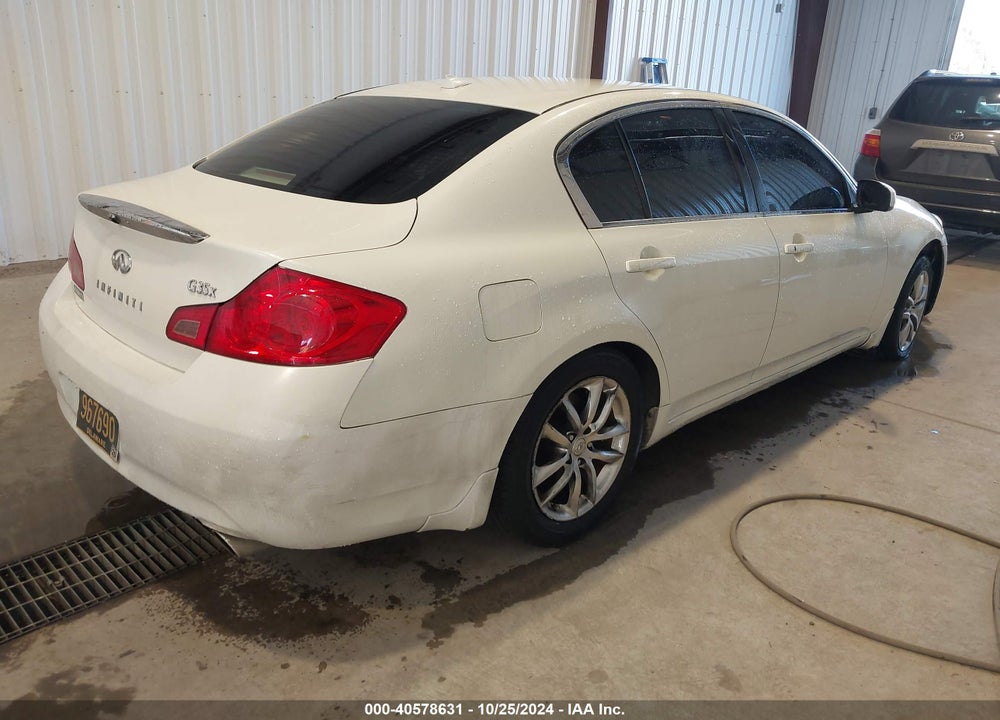 2008 INFINITI G35X VIN: JNKBV61F08M257517