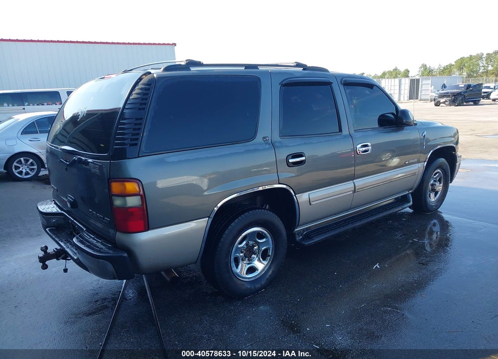 2000 CHEVROLET TAHOE ALL NEW LS VIN: 1GNEC13T3YJ156071